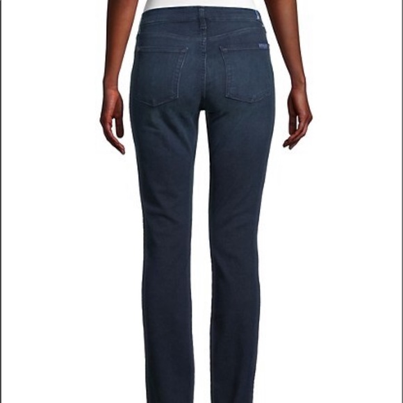 7 For All Mankind Dark Straight Fit Jean Size 27 - Picture 3 of 6